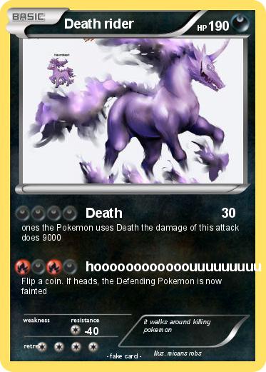 Pokemon Death rider