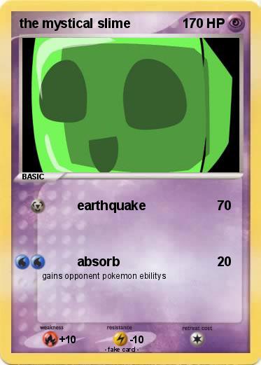 Pokemon the mystical slime