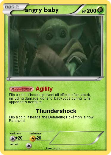 Pokemon angry baby