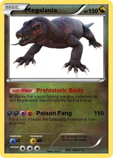 Pokemon Megalania