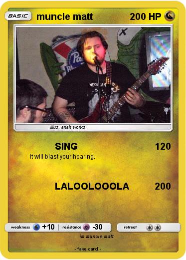 Pokemon muncle matt