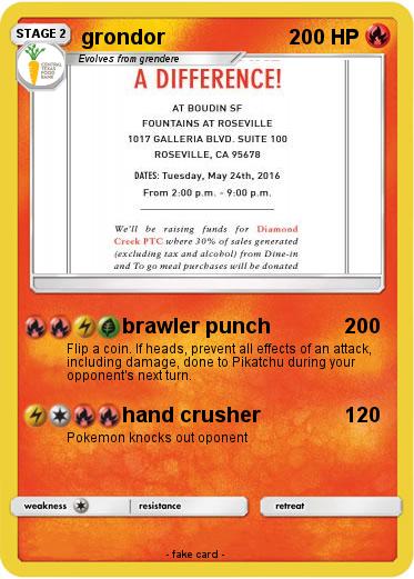Pokemon grondor
