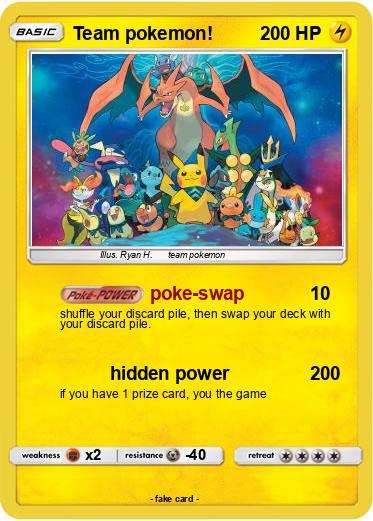 Pokemon Team pokemon!