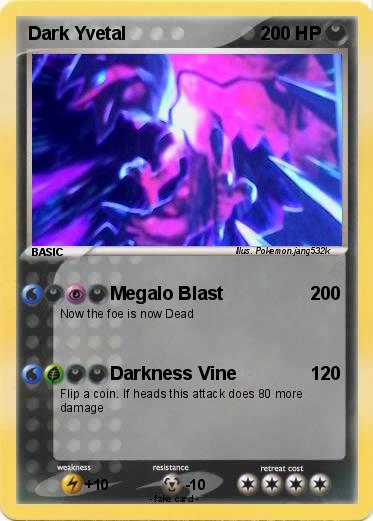 Pokemon Dark Yvetal