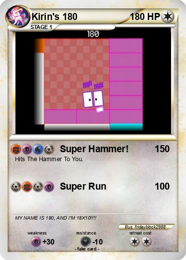 Pokemon Kirin's 180