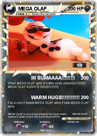 Pokemon MEGA OLAF
