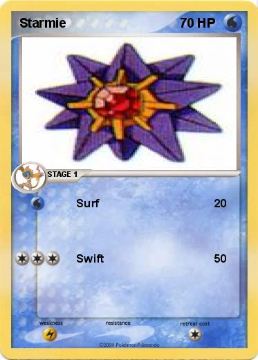 Pokemon Starmie Pokemon Starmie