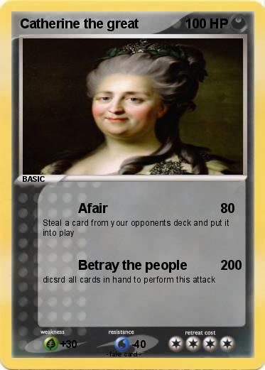 Pokemon Catherine the great