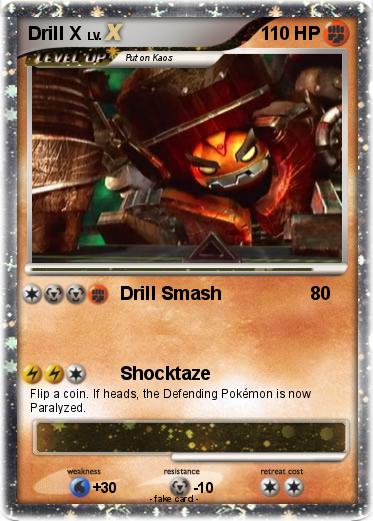 Pokemon Drill X