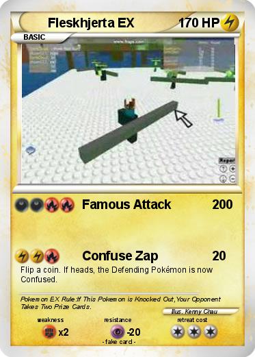 Pokemon Fleskhjerta EX