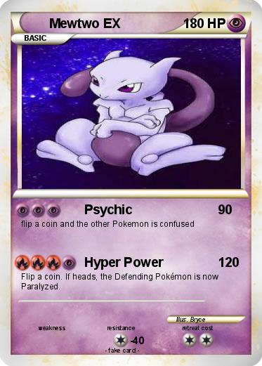 Pokemon Mewtwo EX