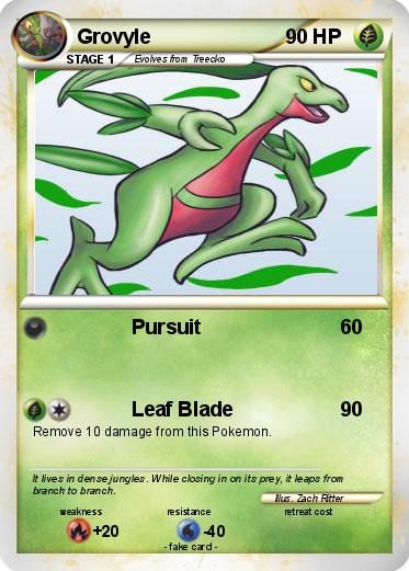 Pokemon Grovyle