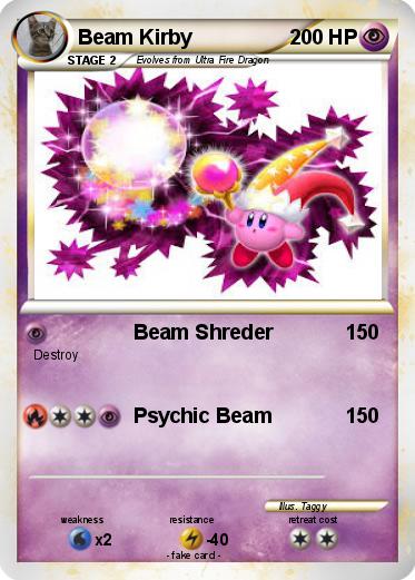 Pokemon Beam Kirby