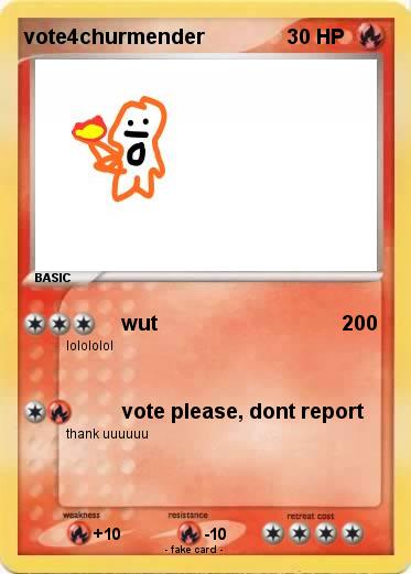 Pokemon vote4churmender