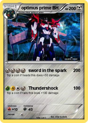 Pokemon optimus prime BH