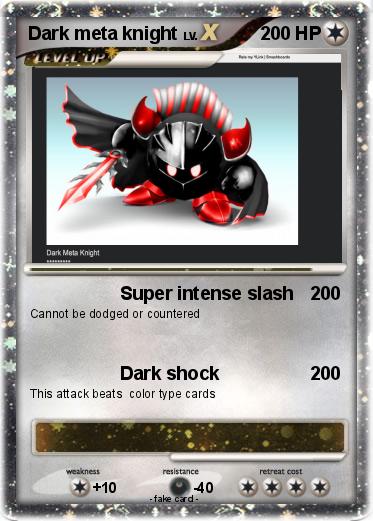 Pokemon Dark meta knight