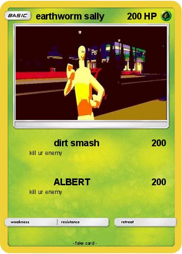 Pokemon earthworm sally