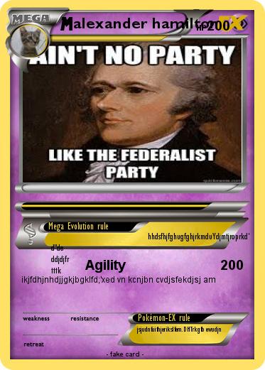 Pokemon alexander hamilton