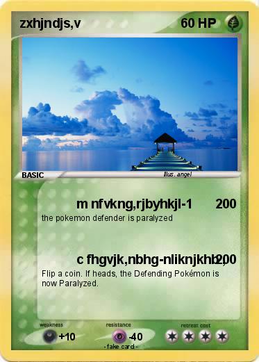 Pokemon zxhjndjs,v