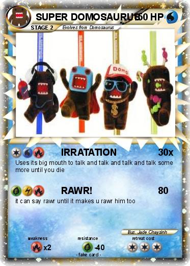 Pokemon SUPER DOMOSAURUS