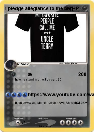 Pokemon i pledge allegiance to the bag