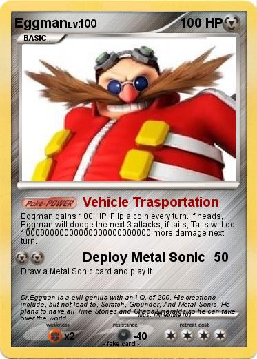 Pokemon Eggman
