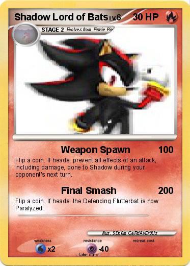 Pokemon Shadow Lord of Bats
