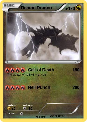 Pokemon Demon Dragon