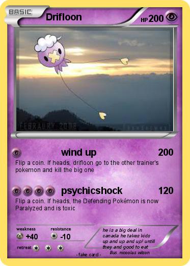 Pokemon Drifloon