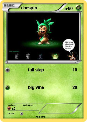 Pokemon chespin