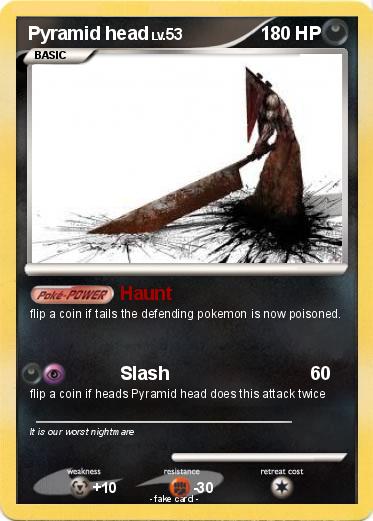 Pokemon Pyramid head
