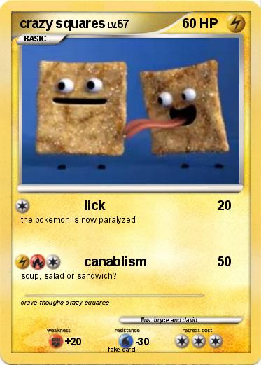 Pokemon crazy squares