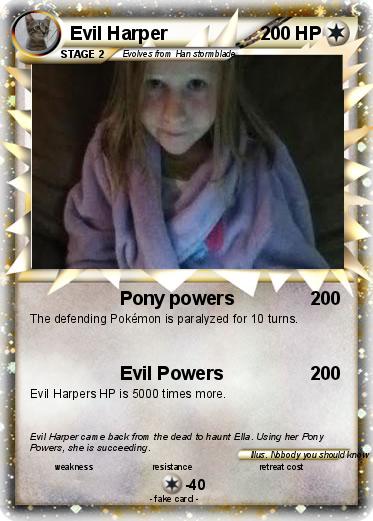 Pokemon Evil Harper