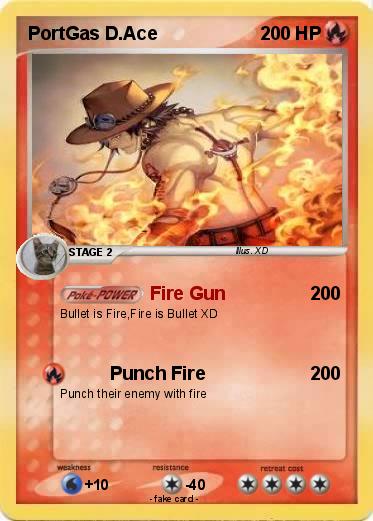 Pokemon PortGas D.Ace
