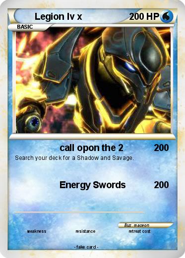 Pokemon Legion lv x