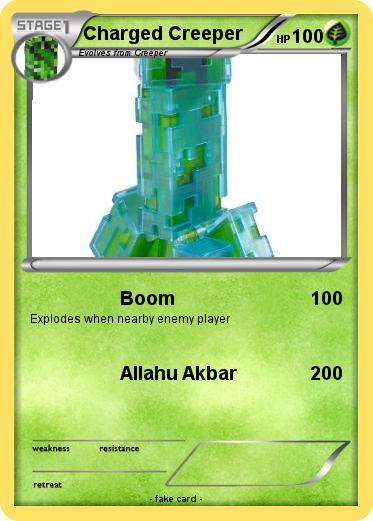 Pokemon Charged Creeper