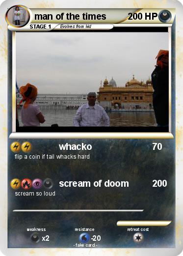 Pokemon man of the times