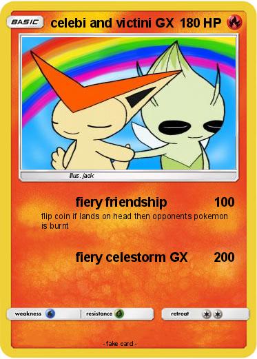 Pokemon celebi and victini GX