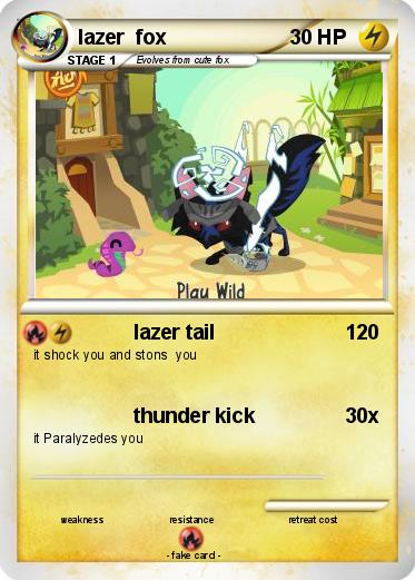 Pokemon lazer  fox