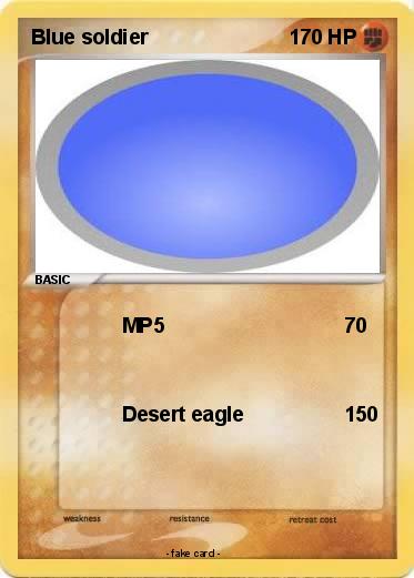 Pokemon Blue soldier