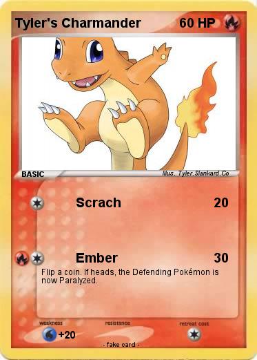Pokemon Tyler's Charmander