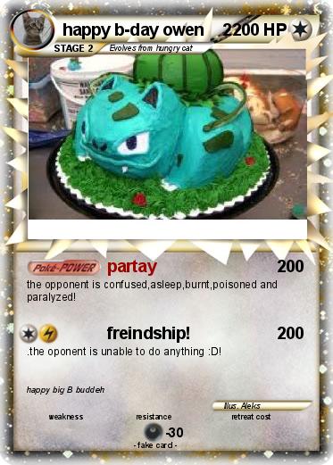 Pokemon happy b-day owen    2