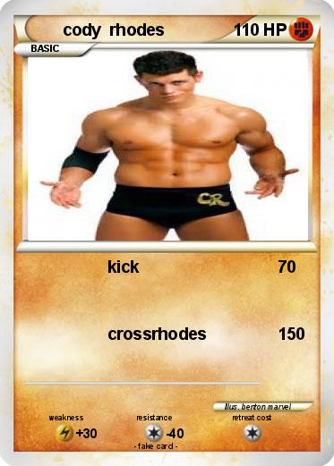 Pokemon cody  rhodes