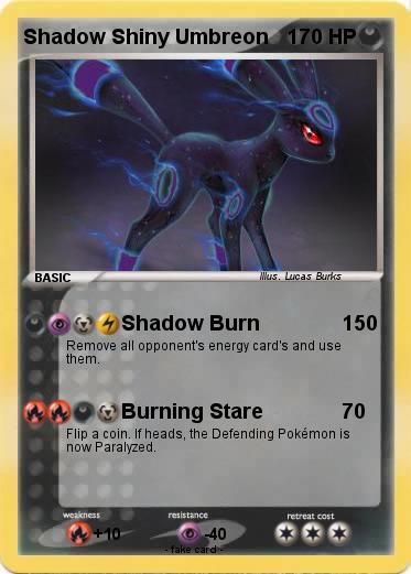 Pokemon Shadow Shiny Umbreon
