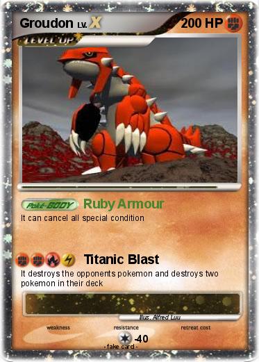 Pokemon Groudon
