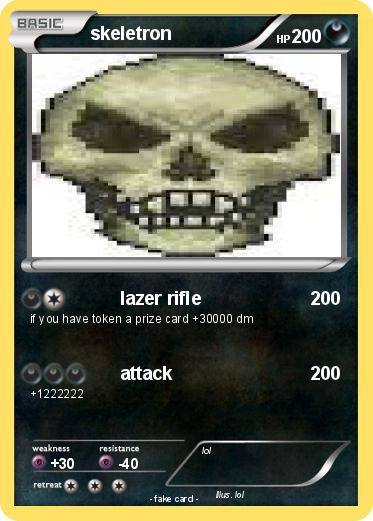 Pokemon skeletron