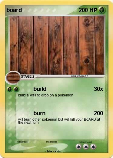 Pokemon board