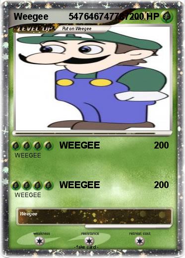 Pokemon Weegee        547646747787