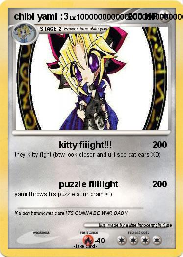 Pokemon chibi yami :3