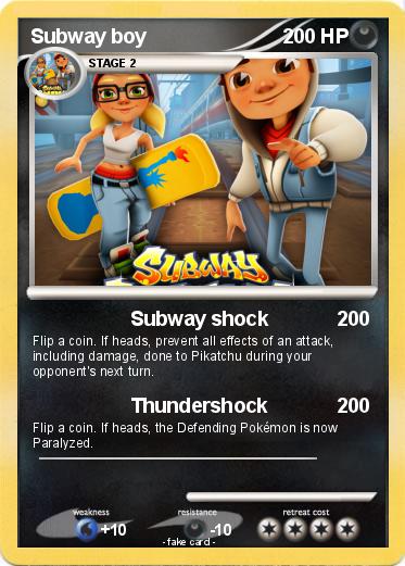 Pokemon Subway boy